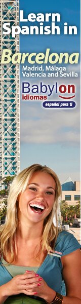 Babylon Idiomas Vertical Barcelona Banner